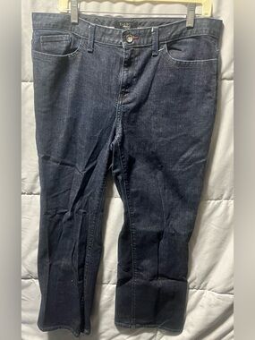 Talbots Jeans Boot Cut Dark Wash Size 14P 14 Petite